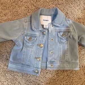 Old Navy Jean Jacket Size 3-6 months
